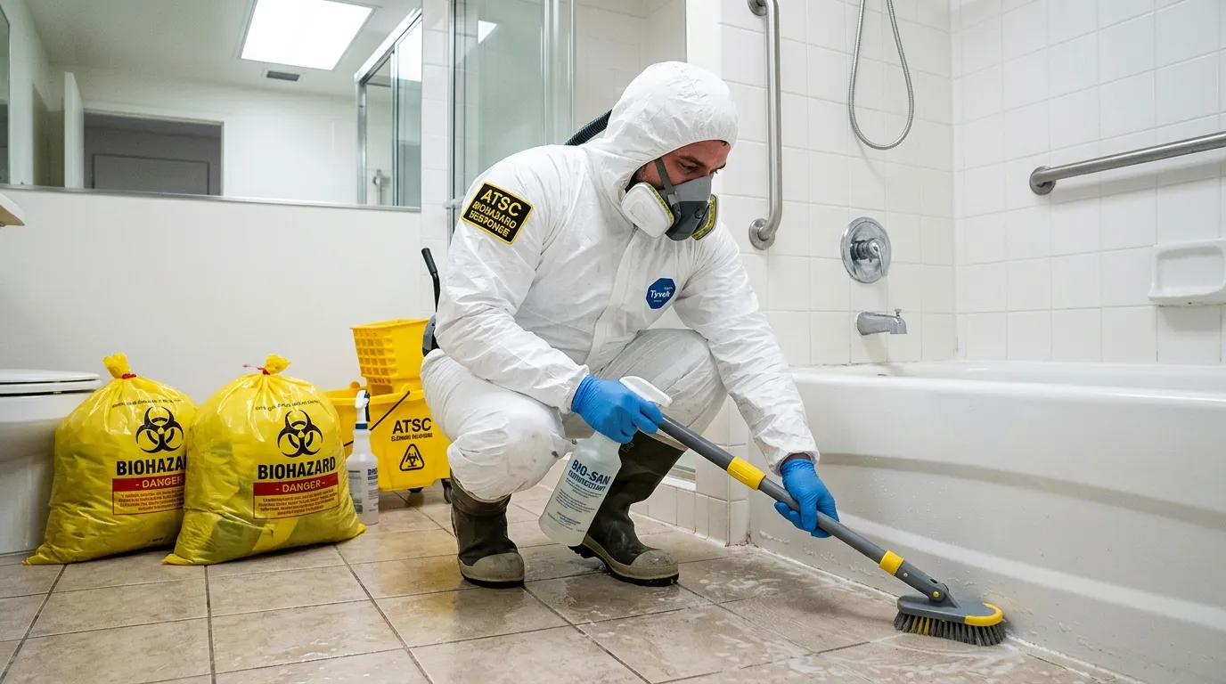 Decontamination equipment deployed for Blood Cleanup in Marengo